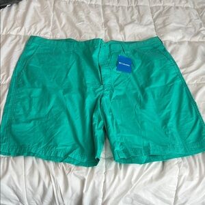 Size 48, Columbia Aqua Green Shorts